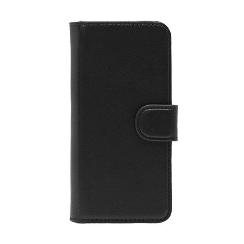 IPHONE CASE 66S Leather Wallet Black